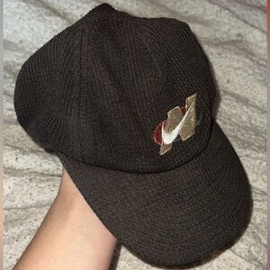 Vintage Brown Waffle Nike Baseball Cap